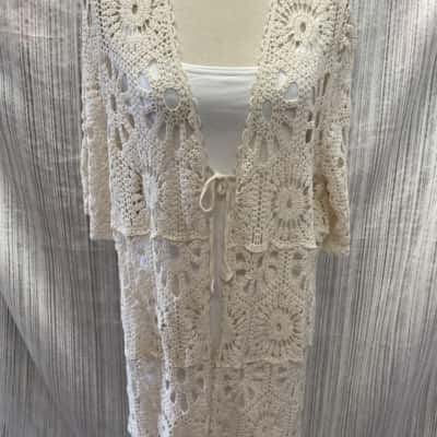 *NEW WITH TAGS Forever New Women's  Size XS/S Kimono Cream 