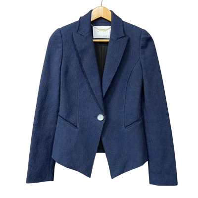 Camilla & Marc Womens Size 6 Navy Blue 'Myra' Blazer 