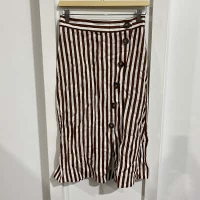 CountryRoad—Size-8—100%-Linen—Skirt