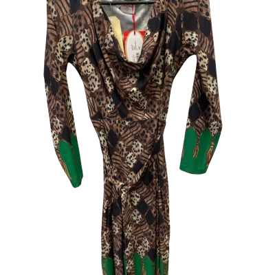 Womens Lena Edmonton Size 2 Casual Dress Animal print 