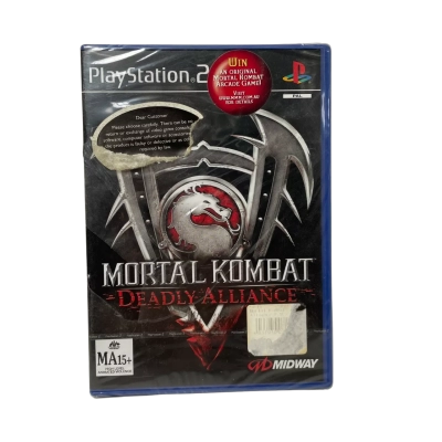 PlayStation 2 ‘Mortal Combat - Deadly Alliance’ Video Game - Sealed NEW 