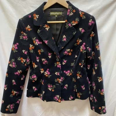 Princess Highway Womens  Size S Winter Jacket Black  / Floral 