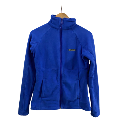 Columbia Womens Size S Zip Up Fleece Jacket 