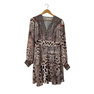 Gems Womens Dress Size 10 Animal print 