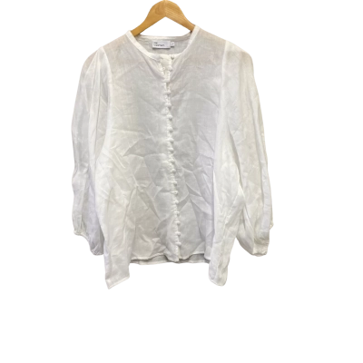 Zoe Kratzmann Womens  Size 1 Long Sleeve Top White 