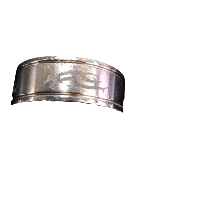  Womens  Stainless Steel Tribal Flame Design Ring 