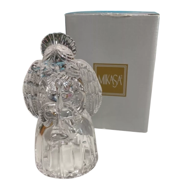 Mikasa Crystal Glass Christmas Choir Angel