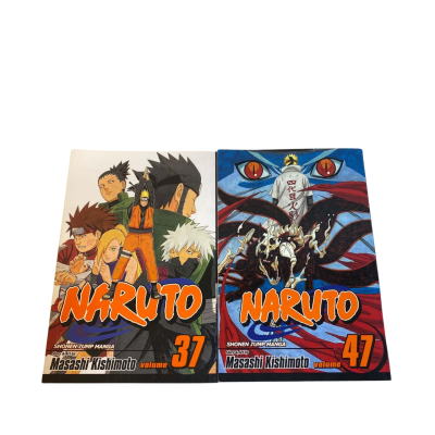 Naruto - Masashi Kishimoto vol 37 & vol 47