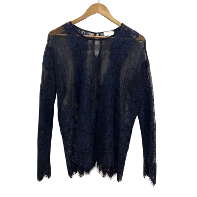 Witchery Womens Navy Top Size L 