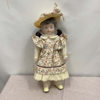 NEW porcelain doll 17 inch 