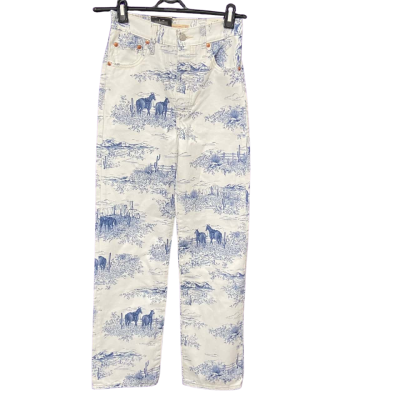 Levi's Womens Straight Leg Jeans Animal print 