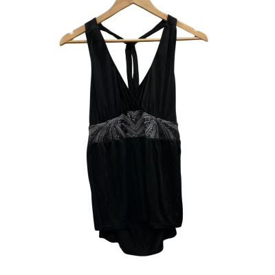 NEXT Womens Size 14 Sleeveless Top Black