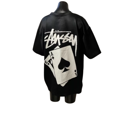  Mens  Size XXL Short Sleeve T-shirt Black  / White 