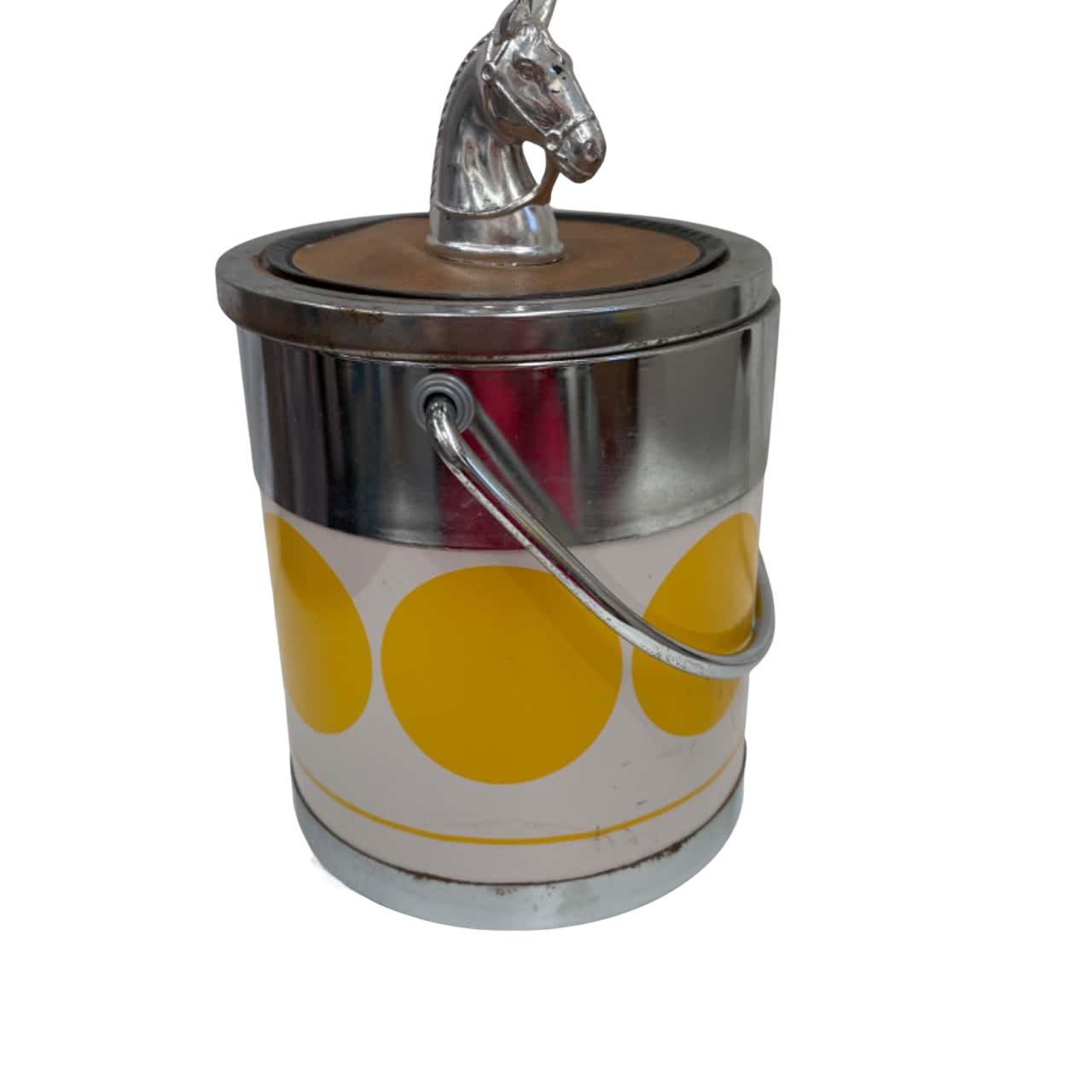 Vintage Ice Bucket with Horse Head