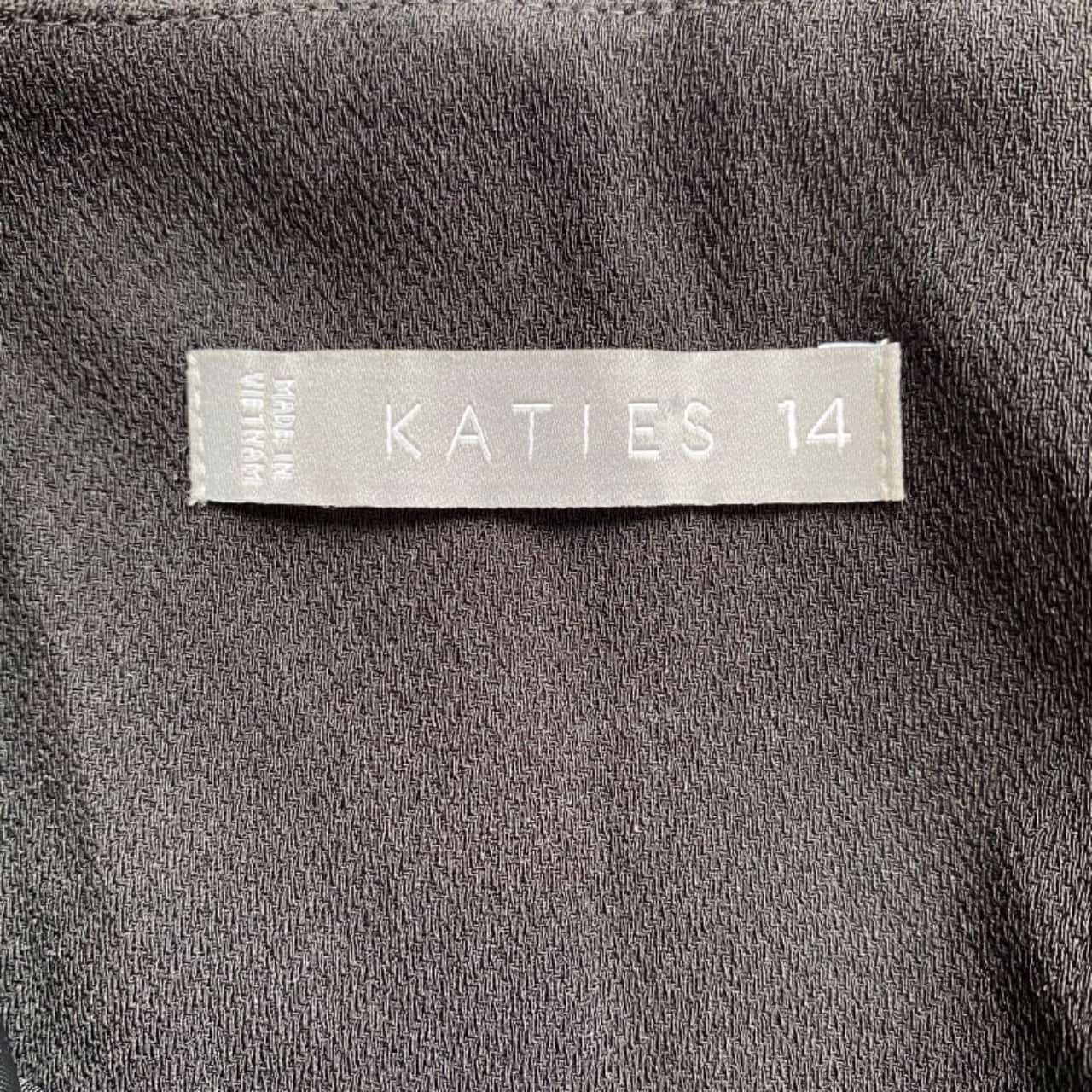 Katies Women's Size 14 Jacket Black (s)