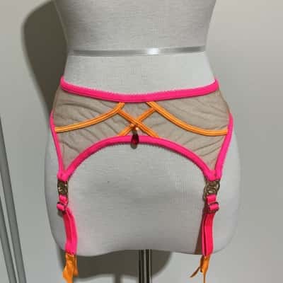 Honey Birdette Womens  Size L Suspender