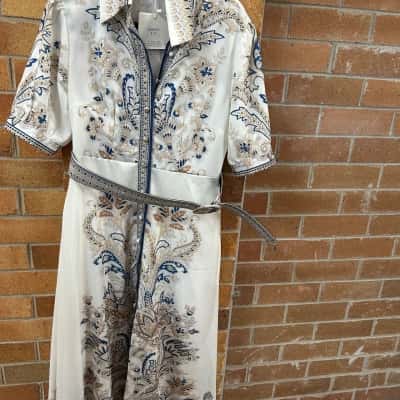  Womens Tutti Bella Size 12 Maxi Dress Floral 