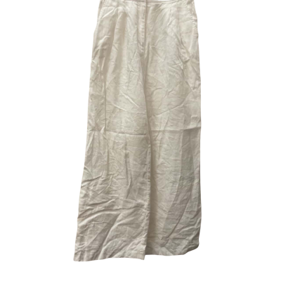 Women’s Nude Lucy  Size S Wide Leg Pants White 