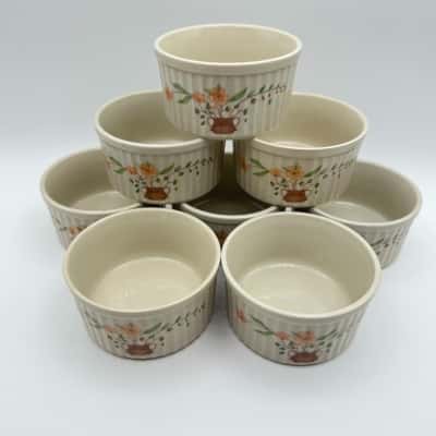 Countryside Collection Stoneware Ramekins Set of 8