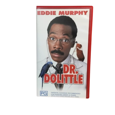 Vintage Eddie Murphy D R Dolittle VHS Tape