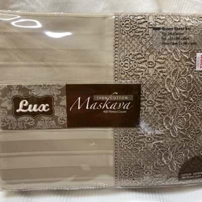 LUX Maskava Queen Bed Sheet Set