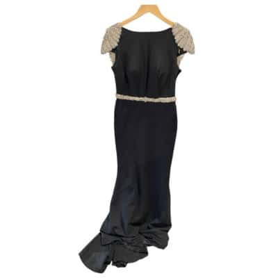  Womens  US size 8 Cocktail Dress Black  