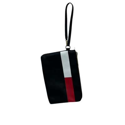 Tommy Hilfiger Womens Clutch Navy Blue / Red / White 