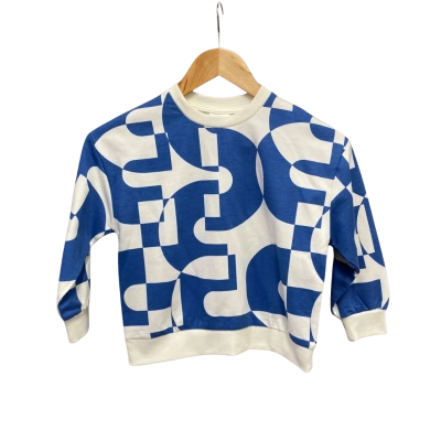 Seed Heritage Kids  Size 6 Jumper Blue / White RRP $49.95