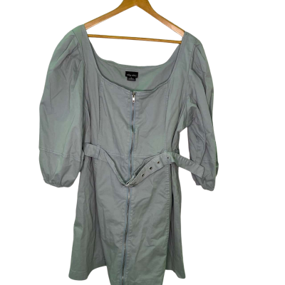 City Chic Womens  Size XL Casual Dress Green 