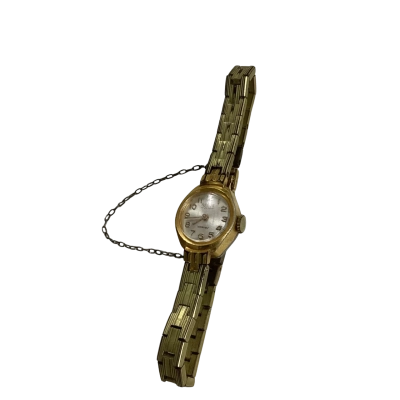 Vintage Relide 10K Rolled Gold 17-Jewel Swiss Mechanical Watch