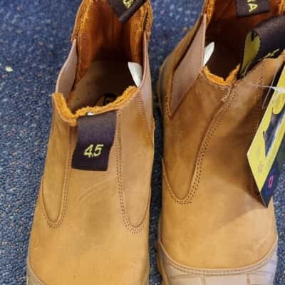 Diadora Womens Work Boots Size 4.5 Yellow 