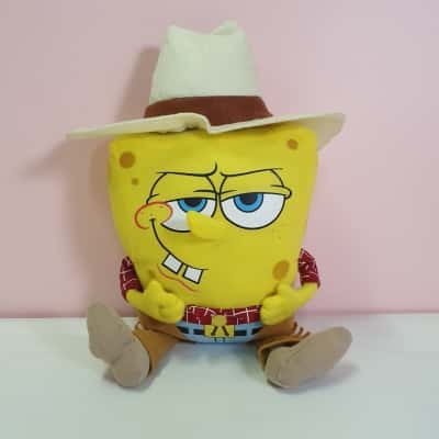 Nickelodeon 2010 Sponge Bob SquarePants As Cowboy 22cm