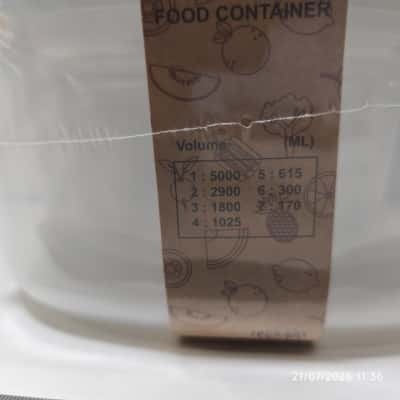 Fresh Food Container Set with Lids New Sealed 14pcs 