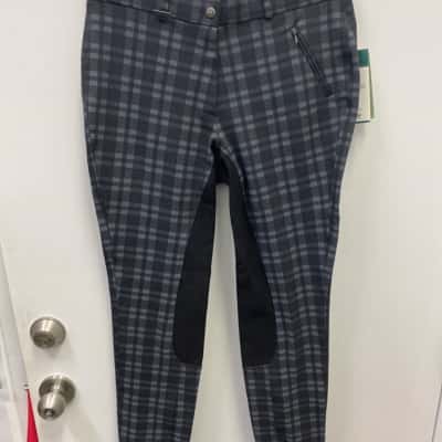  Mens  Size S Dress Pants Checked 