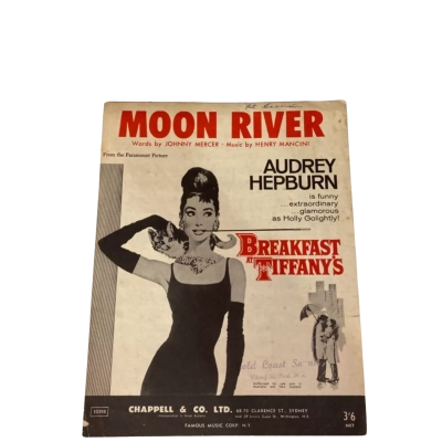 Moon River - Breakfast At Tiffany’s Sheet Music For Piano