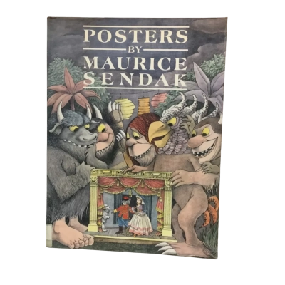 Vintage Posters By Maurice Sendak Old Library  Book 1986