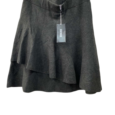 Oxford Womens  Size 10 Kiara knitted Mini Skirt Grey 