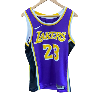NBA Men's  Size M Lakers 23 (James) NBA Jersey 