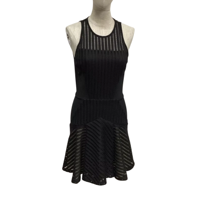 Sass & Bide  Size 8 Bodycon Sleeveless Dress  Black  