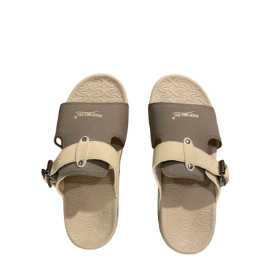  Womens  Size 36-37 Foot Bio-Tec Orthotic Foot Treatment Social Khaki Sandals 