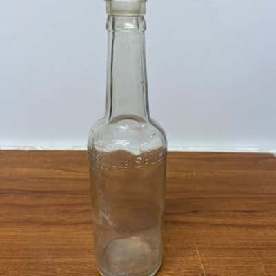 Vintage Healesville Sauce bottle 22cm 