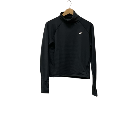 Brooks Womens  Size L Thermal Long Sleeve Top Black 