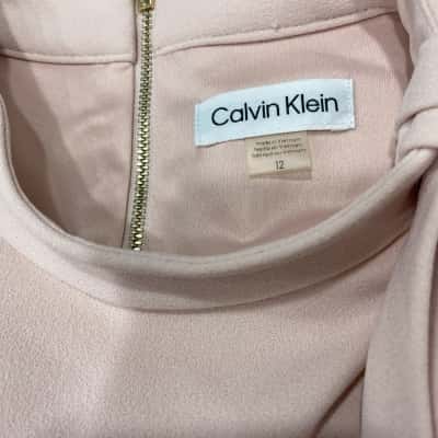 Calvin Klein Womens  Size 12 Casual Dress Pink  