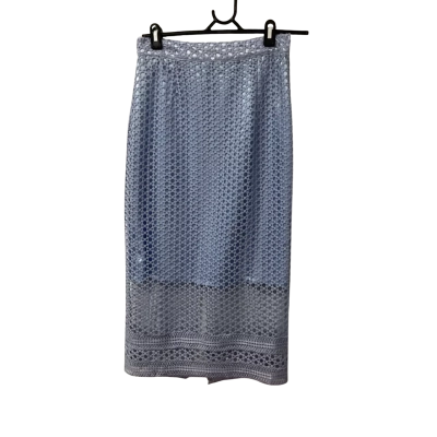 Womens ASOS Size 10 Maxi Skirt Blue 