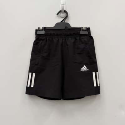 Adidas Black Shorts - Age 6-7 years 
