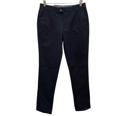 Oxford Navy Blue Slim Fit Chino Pants Size 82cm