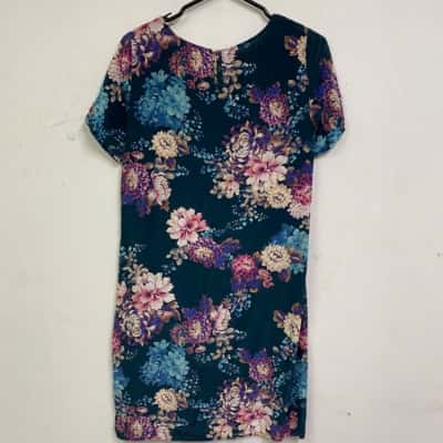 Kachel Womens  Size 10 Midi Dress Floral 