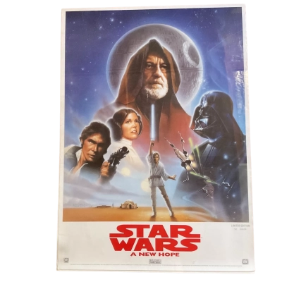 Star Wars: Episode IV - A New Hope Special Edition Video Poster #98/10000 Vintage 1995