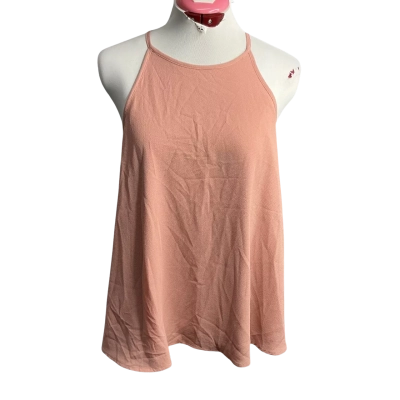 Decjuba Womens  Size S Shoestring Strap Top Beige 