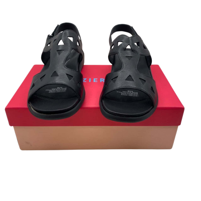 Ziera Womens  Size 11 / 42 / 9 Sandals Black  